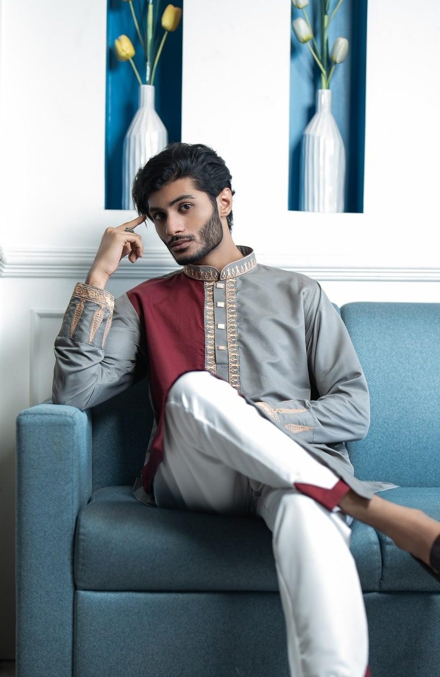 Exclusive Embroidered Panjabi – P5