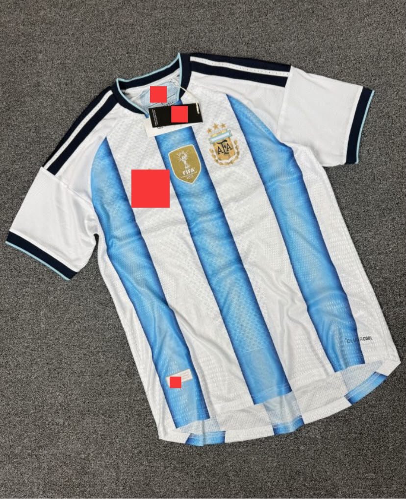 Original Argentina Player Edition Jersey – Imported Jacquard Fabric - O