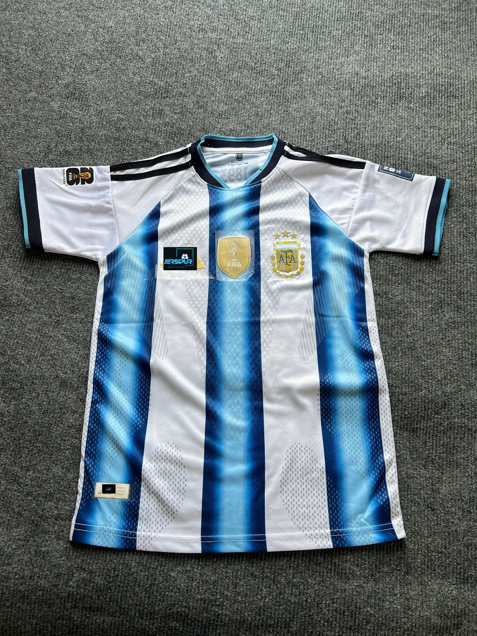 BD Premium Player Edition Honeycomb Fabric Argentinba Jersey