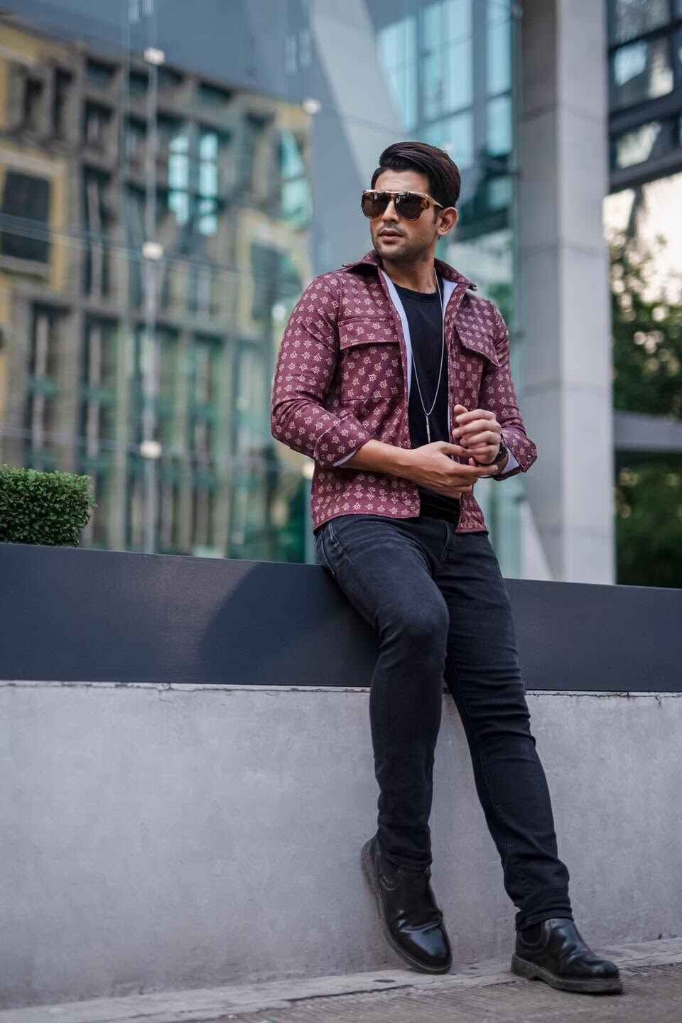Premium Printed Casual Jacket - LVL